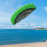 Maxbell Stunt Kite Double Line Outdoor Parafoil Kite for Children Enthusiasts Adults Green