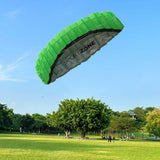 Maxbell Stunt Kite Double Line Outdoor Parafoil Kite for Children Enthusiasts Adults Green