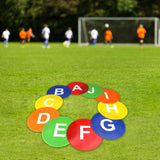 Maxbell 10x Spots Marker 9.06 inch Flexible Floor Spots for Football Soccer Basketball