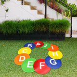 Maxbell 10x Spots Marker 9.06 inch Flexible Floor Spots for Football Soccer Basketball