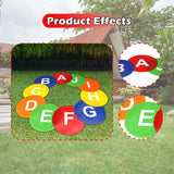 Maxbell 10x Spots Marker 9.06 inch Flexible Floor Spots for Football Soccer Basketball