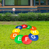 Maxbell 10x Spots Marker 9.06 inch Flexible Floor Spots for Football Soccer Basketball