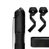 Maxbell Barbell Squat Pad Set Non Slip Bar Cushion for Lunges Workout Weight Lifting Black