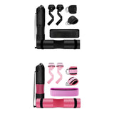 Maxbell Barbell Squat Pad Set Non Slip Bar Cushion for Lunges Workout Weight Lifting Black