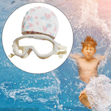 Maxbell Swim Goggles and Cap Wide View with Ear Plugs for Boys and Girls Pool Diving