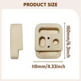 Maxbell Portable Hangboard Fitness Equipment Home Gym Use Sturdy Fingerboard Trainer