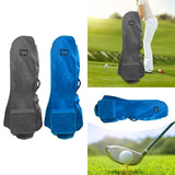 Maxbell Golf Travel Bag Cover Nylon Golf Club Bag for Cart Practice Women Men Golfer Gray