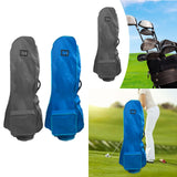 Maxbell Golf Travel Bag Cover Nylon Golf Club Bag for Cart Practice Women Men Golfer Gray