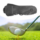 Maxbell Golf Travel Bag Cover Nylon Golf Club Bag for Cart Practice Women Men Golfer Gray