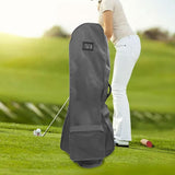 Maxbell Golf Travel Bag Cover Nylon Golf Club Bag for Cart Practice Women Men Golfer Gray