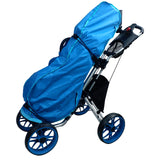 Maxbell Golf Travel Bag Cover Nylon Golf Club Bag for Cart Practice Women Men Golfer Blue