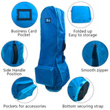 Maxbell Golf Travel Bag Cover Nylon Golf Club Bag for Cart Practice Women Men Golfer Blue