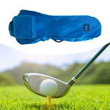 Maxbell Golf Travel Bag Cover Nylon Golf Club Bag for Cart Practice Women Men Golfer Blue