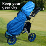 Maxbell Golf Travel Bag Cover Nylon Golf Club Bag for Cart Practice Women Men Golfer Blue