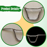 Maxbell Bike Handlebar Metal Ergonomic Modern Riser Bar for Cycling Repair Bicycling