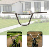 Maxbell Bike Handlebar Metal Ergonomic Modern Riser Bar for Cycling Repair Bicycling