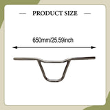 Maxbell Bike Handlebar Metal Ergonomic Modern Riser Bar for Cycling Repair Bicycling