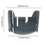 Maxbell Football Helmet Visor Lightweight Sports Sports Eyewear Fits Youth and Adult Black