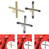 Maxbell Billiard Cue Bridge Head Playing Auxiliary Tool Snooker Pool Cue Sticks Rack Gold