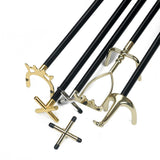 Maxbell Billiard Cue Bridge Head Playing Auxiliary Tool Snooker Pool Cue Sticks Rack Gold