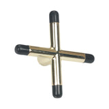 Maxbell Billiard Cue Bridge Head Playing Auxiliary Tool Snooker Pool Cue Sticks Rack Gold Black