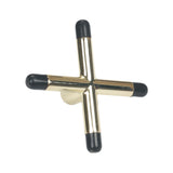 Maxbell Billiard Cue Bridge Head Playing Auxiliary Tool Snooker Pool Cue Sticks Rack Gold Black