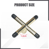 Maxbell Billiard Cue Bridge Head Playing Auxiliary Tool Snooker Pool Cue Sticks Rack Gold Black