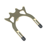 Maxbell Billiard Bridge Head Metal Pool Cue Rest for Competition Indoor Game Playing Style B