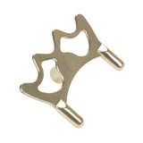 Maxbell Billiard Bridge Head Metal Pool Cue Rest for Competition Indoor Game Playing Style C