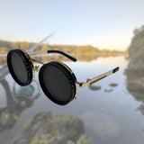 Maxbell Adjustable Sunglasses Beach Sunglasses for Indoor Outdoor Activities Camping Style A