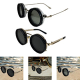 Maxbell Adjustable Sunglasses Beach Sunglasses for Indoor Outdoor Activities Camping Style A