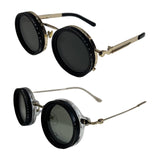 Maxbell Adjustable Sunglasses Beach Sunglasses for Indoor Outdoor Activities Camping Style A