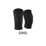 Maxbell 2Pcs Protective Knee Pads Protector Knee Brace for Fitness Soccer Basketball S