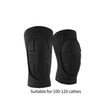Maxbell 2Pcs Protective Knee Pads Protector Knee Brace for Fitness Soccer Basketball M