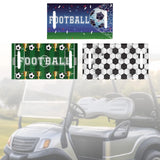 Maxbell Front Seat Towel Blanket Gift Seat Cushion Cover Course Golf Cart Seat Cover Blue