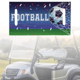 Maxbell Front Seat Towel Blanket Gift Seat Cushion Cover Course Golf Cart Seat Cover Blue