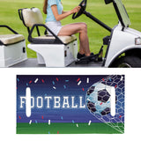 Maxbell Front Seat Towel Blanket Gift Seat Cushion Cover Course Golf Cart Seat Cover Blue