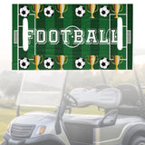 Maxbell Front Seat Towel Blanket Gift Seat Cushion Cover Course Golf Cart Seat Cover Green