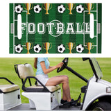 Maxbell Front Seat Towel Blanket Gift Seat Cushion Cover Course Golf Cart Seat Cover Green