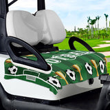 Maxbell Front Seat Towel Blanket Gift Seat Cushion Cover Course Golf Cart Seat Cover Green