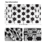 Maxbell Front Seat Towel Blanket Gift Seat Cushion Cover Course Golf Cart Seat Cover White Black