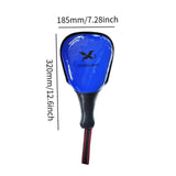 Maxbell Karate Kicking Pad PU Leather Kicking Target for Fighting Practice Muay Thai Black