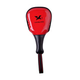 Maxbell Karate Kicking Pad PU Leather Kicking Target for Fighting Practice Muay Thai Red