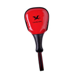 Maxbell Karate Kicking Pad PU Leather Kicking Target for Fighting Practice Muay Thai Red