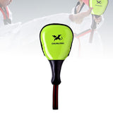 Maxbell Karate Kicking Pad PU Leather Kicking Target for Fighting Practice Muay Thai Green
