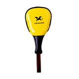 Maxbell Karate Kicking Pad PU Leather Kicking Target for Fighting Practice Muay Thai Yellow