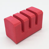 Maxbell Badminton Racket Holder Portable Sturdy Organizer 3 Grid for Travel Home Gym 2pcs