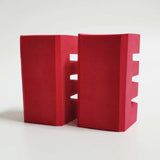 Maxbell Badminton Racket Holder Portable Sturdy Organizer 3 Grid for Travel Home Gym 2pcs