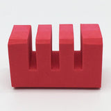 Maxbell Badminton Racket Holder Portable Sturdy Organizer 3 Grid for Travel Home Gym 2pcs