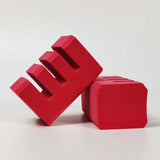 Maxbell Badminton Racket Holder Portable Sturdy Organizer 3 Grid for Travel Home Gym 2pcs